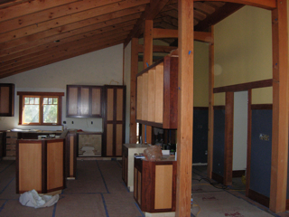 Custom interior staining and painting - Occidental